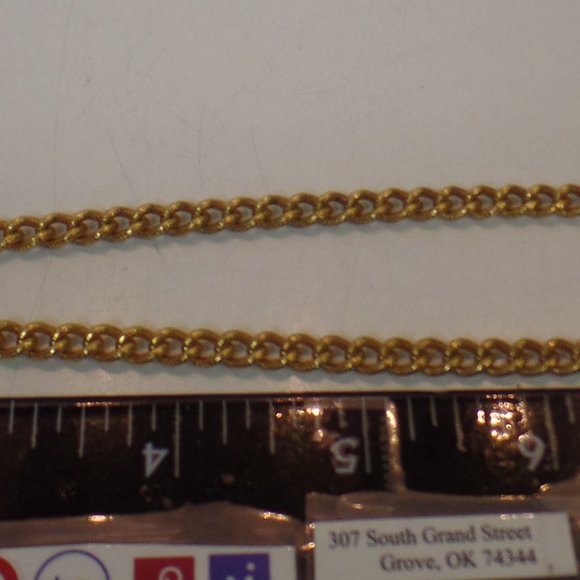 Vintage AVON Faux Pearl Bug/Scarab Goldtone Necklace & Pendant 18" - Picture 13 of 16